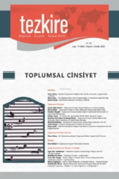  Tezkire 74 SayıDosya Toplumsal Cinsiyet | Tezkire 74 SayıDosya Toplumsal Cinsiyet | Kolektif | Tezkire Yayınları | 9771302787722 