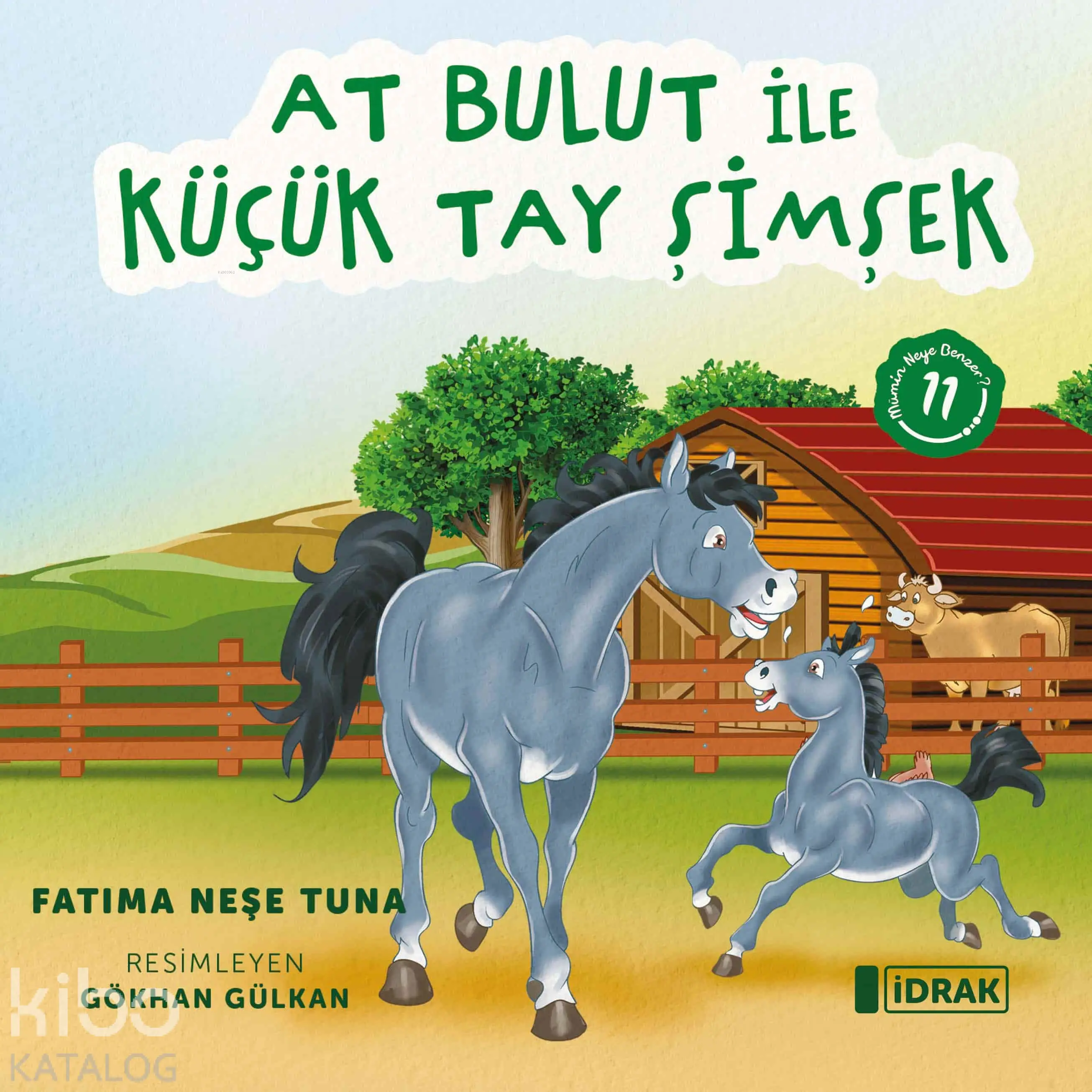  At Bulut ile Küçük Tay ŞimşekMümin Neye Benzer Serisi 11 | Fatıma Neşe Tuna | Gökhan Gülkan | İdrak Yayınları | 9786259980911 | 