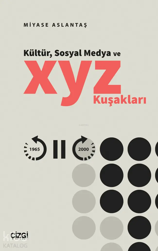  Kültür Sosyal Medya ve X Y Z Kuşakları | Miyase Aslantaş | Çizgi Kitabevi | 9786253964108 | 
