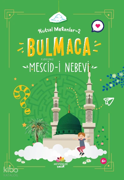  Mescidi Nebevi Kutsal Mekanlar 2 (Bulmaca) | Kolektif | Mevsimler Kitap | 9786258095722 | 