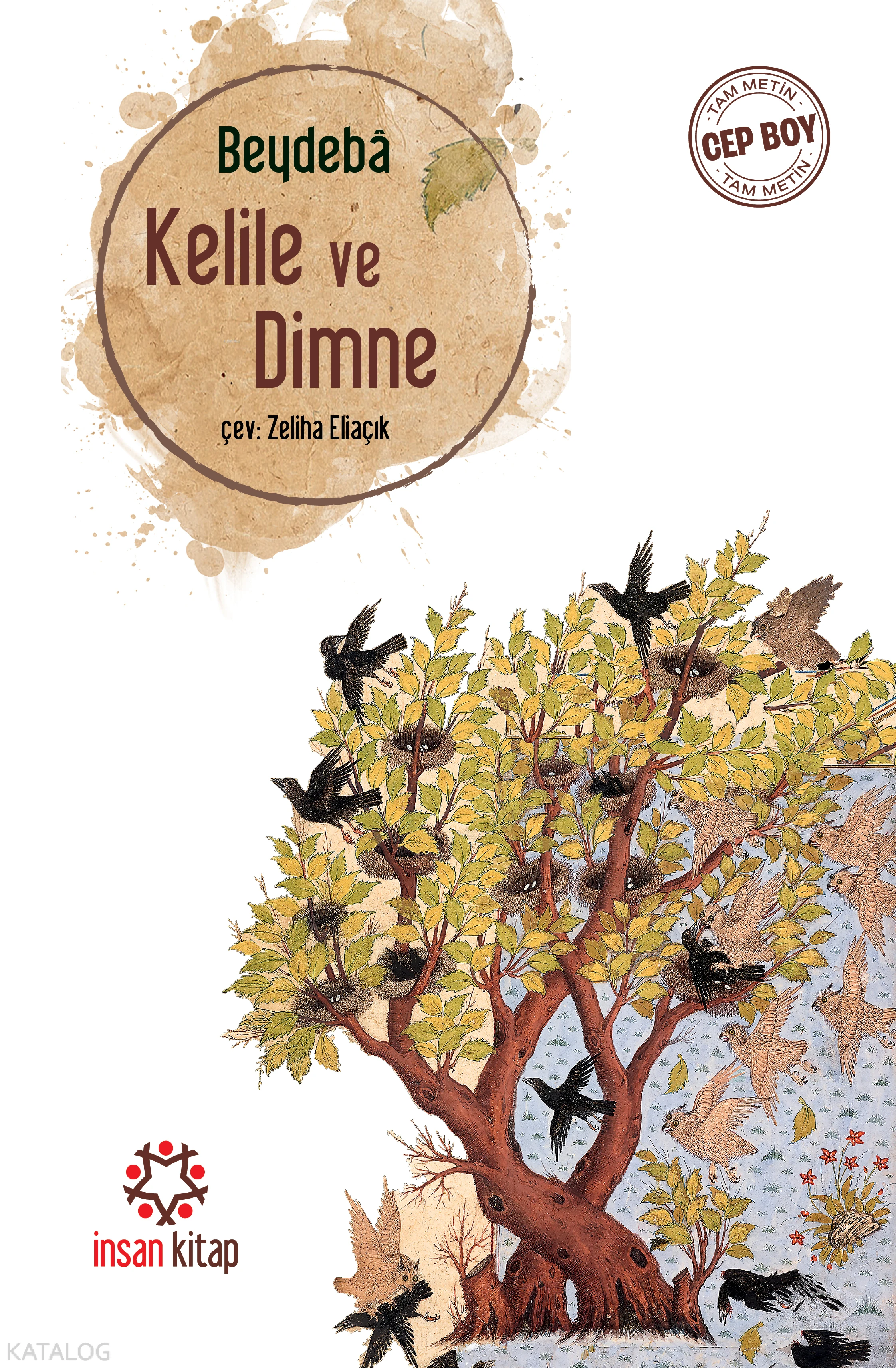  Kelile ve Dimne | Beydeba | Zeliha Eliaçık | İnsan Kitap | 9786059616157 | 