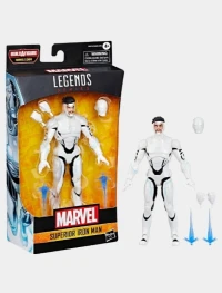 Marvel Legends Superior Iron Man (Comics) Aksiyon Figürü (Marvel's Zabu BAF)