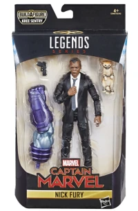 Captain Marvel - Marvel Legends Nick Fury (Kree Sentry BAF)