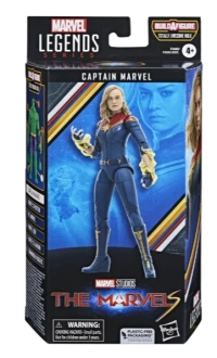 The Marvels - Marvel Legends Captain Marvel (Totally Awesome Hulk BAF)