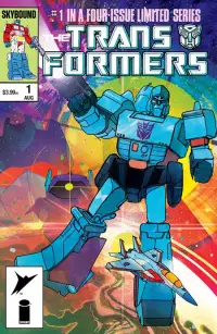 TRANSFORMERS #1 40TH ANNIVERSARY EDITION (ONE SHOT) COVER B CHRISTIAN WARD VARIANT