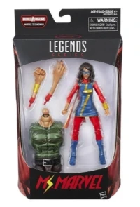 Marvel Legends Ms. Marvel (Build a Figure Sandman)