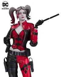 Harley Quinn Injustice 2 Red Black & White Statue