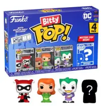 DC Comics Harley Quinn Bitty 4-Pack Mini POP Figure