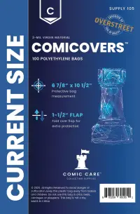 COMICARE CURRENT PE BAGS - 100'LÜ PAKET