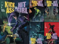 KICK-ASS VS. HIT-GIRL #1-2-3-4-5 COVER A SET