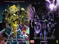 Avengers Cilt 3-4 (Sonsuzluğa Doğru / Infinity) 2 Cilt Set - Marvel Now