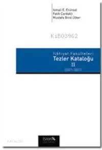 İlahiyat Fakülteleri Tezler Kataloğu II