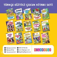 Türkçe Eğitici Çocuk Kitabı Seti (15 Kitap)