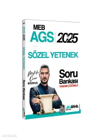 MEB AGS Sözel Yetenek Tamamı Çözümlü Soru Bankası