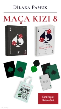  Maça Kızı 8 1 Kitap (Ciltli Kutulu Set) | Dilara Pamuk | Artemis Yayınları | 9786053048480 | 