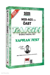 MEB-AGS ÖABT Tarih Öğretmenliği Yaprak Test