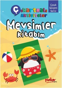 Çıkartmalı Aktiviteler Mevsimler Kitabım