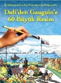 Dali'den Gauguin'e 60 Büyük Resim; Renklendirmeniz İçin