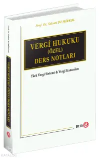 Vergi Hukuku (Özel) Ders Notları