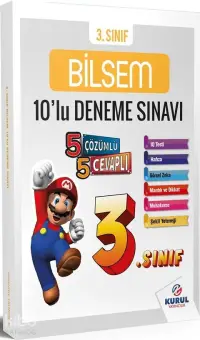 Kurul Yayıncılık 3. Sınıf Bilsem 10 lu Deneme Sınavı