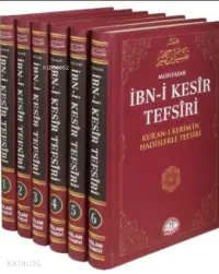 İbn-i Kesir Tefsiri (6 Cilt, Şamua); Kur'an-ı Kerim'in Hadislerle Tefsiri