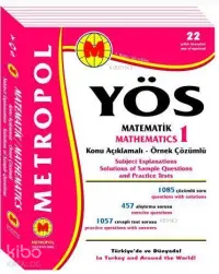 YÖS Matematik 1 Konu Anlatımlı Örnek Çözümlü