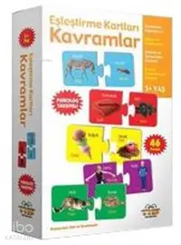 Kavramlar - Eşleştirme Kartları (3+ Yaş)