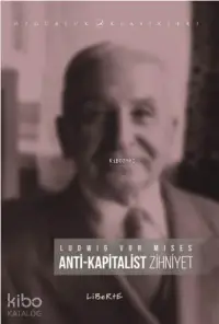 Anti Kapitalist Zihniyet