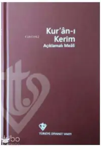 Kuranı Kerim Açıklamalı Meali Orta Boy