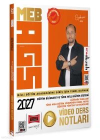  Yargı Yayınları 2027 MEB AGS Eğitim Bilimleri ve Türk Milli Eğitim Sistemi Video Ders Notları Eğitimin Temelleri Türk Milli Eğitim Sisteminin Genel Yapısı Öğretim Yöntem ve Teknikleri | Yargı Yayınları 2027 MEB AGS Eğitim Bilimleri ve Türk Milli Eğitim Sistemi Video Ders Notları Eğitimin Temelleri Türk Milli Eğitim Sisteminin Genel Yapısı Öğretim Yöntem ve Teknikleri | Gökçer Ateş | Yargı Yayınevi | 9786255458001 