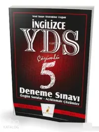 İngilizce YDS Çözümlü 5 Deneme Sınavı