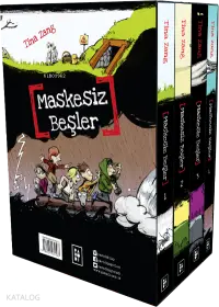 Maskesiz Beşler Serisi (4 Kitap Set Kutulu)