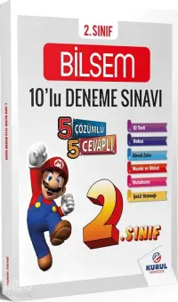 Kurul Yayıncılık 2. Sınıf Bilsem 10 lu Deneme Sınavı