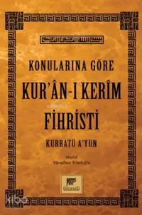 Konularına Göre Kur'an-ı Kerim Fihristi