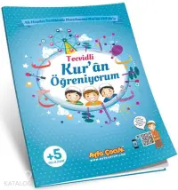 Kur'an Öğreniyorum (Ayfa-161M, Orta Boy, Mavi, Tecvidli); Çocuk Elif-Ba'sı