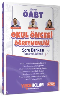  Yediiklim Yayınları 2027 MEB AGS ÖABT Okul Öncesi Öğretmenliği Tamamı Çözümlü Soru Bankası (1 Cilt) | Yediiklim Yayınları 2027 MEB AGS ÖABT Okul Öncesi Öğretmenliği Tamamı Çözümlü Soru Bankası (1 Cilt) | Bülent Tanık | Can Köni | Cennet Karataştan | Yediiklim Yayıncılık (Hazırlık) | 9786258879247 