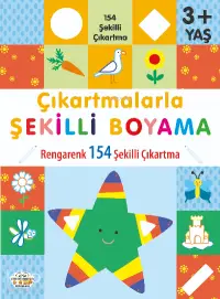 Çıkartmalarla Şekilli Boyama 3 Yaş Üstü