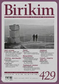 Birikim Dergisi 429 - Ocak 2025