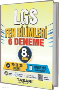  Tasarı Eğitim 8 Sınıf LGS Fen Bilimleri 6 Deneme | Tasarı Eğitim 8 Sınıf LGS Fen Bilimleri 6 Deneme | Kolektif | Tasarı Eğitim Yayınları | 9786256334663 