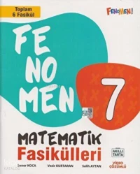  Fenomen 7Sınıf Matematik Fenomen Fasikül Seti 6 Kitap Takım | Kolektif | Fenomen (Hazırlık) | 9786258450781 | 