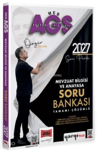  Yargı Yayınevi 2027 MEB AGS Mevzuat Bilgisi ve Anayasa Tamamı Çözümlü Soru Bankası | Yargı Yayınevi 2027 MEB AGS Mevzuat Bilgisi ve Anayasa Tamamı Çözümlü Soru Bankası | Özgür Özkınık | Yargı Yayınevi | 9786255497291 
