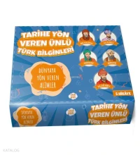 Tarihe Yön Veren Ünlü Türk Bilginleri - Dünyaya Yön Veren Alimler (5 Hikâye - Set)