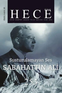 Sabahattin Ali Özel Sayısı 253.Sayı Ocak 2018