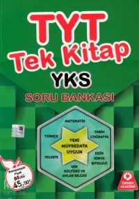 Örnek Akademi Yayınları TYT Tek Kitap Soru Bankası Örnek Akademi 