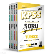  Yediiklim Yayınları 2027 KPSS Genel Yetenek – Genel Kültür Tamamı Hem Yazılı Hem Video Çözümlü Modüler Set Soru Bankası (5 Kitap) | Yediiklim Yayınları 2027 KPSS Genel Yetenek – Genel Kültür Tamamı Hem Yazılı Hem Video Çözümlü Modüler Set Soru Bankası (5 Kitap) | Kolektif | Yediiklim Yayıncılık (Hazırlık) | 9786258879049 