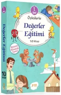 1. Sınıf Öykülerle Değerler Eğitimi Seti (10 Kitap Takım)