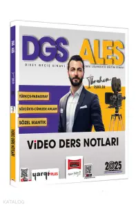 Yargı Yayınları 2025 DGS ALES Türkçe-Paragraf Sözcükte-Anlam Sözel Mantık Video Ders Notları