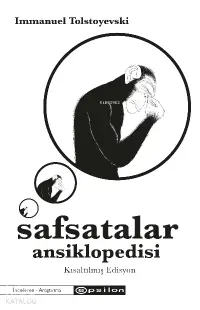 Safsatalar Ansiklopedisi;Kısaltılmış Edisyon