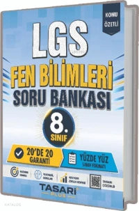 Tasarı Eğitim 8 Sınıf LGS Fen Bilimleri Soru Bankası | Tasarı Eğitim 8 Sınıf LGS Fen Bilimleri Soru Bankası | Kolektif | Tasarı Eğitim Yayınları | 9786256334717 