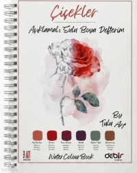  Açıklamalı Sulu Boya Defterim Meyveler | Açıklamalı Sulu Boya Defterim Meyveler | Tulu Art | Tulu Art | Burak Karabekir | Debir Yayınları | 9786056998591 